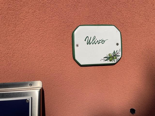 Targa Appartamento Ulivo