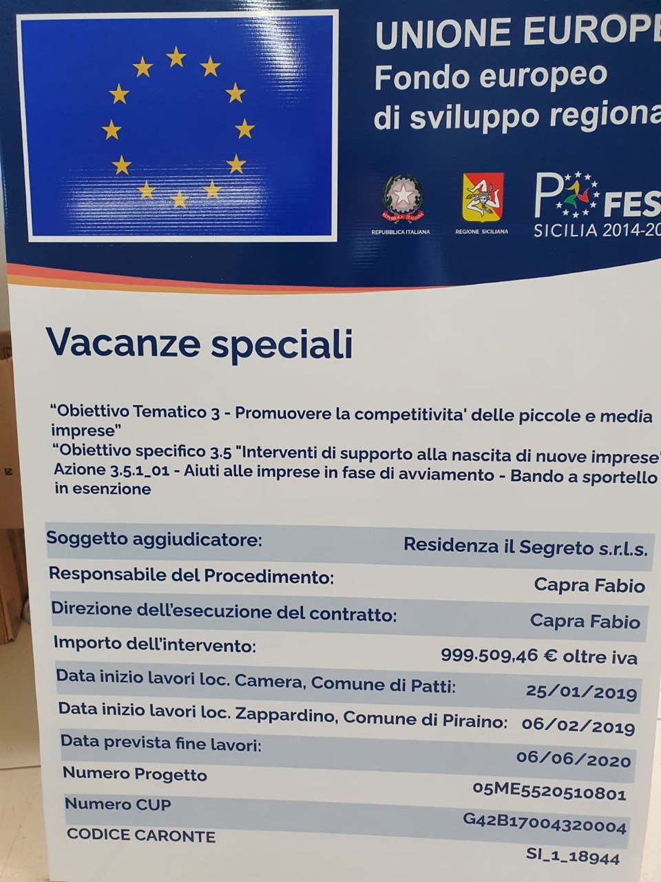 Facciata del Casale